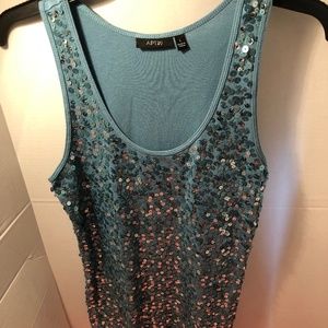 Apt. 9 Sequin Tank Top
